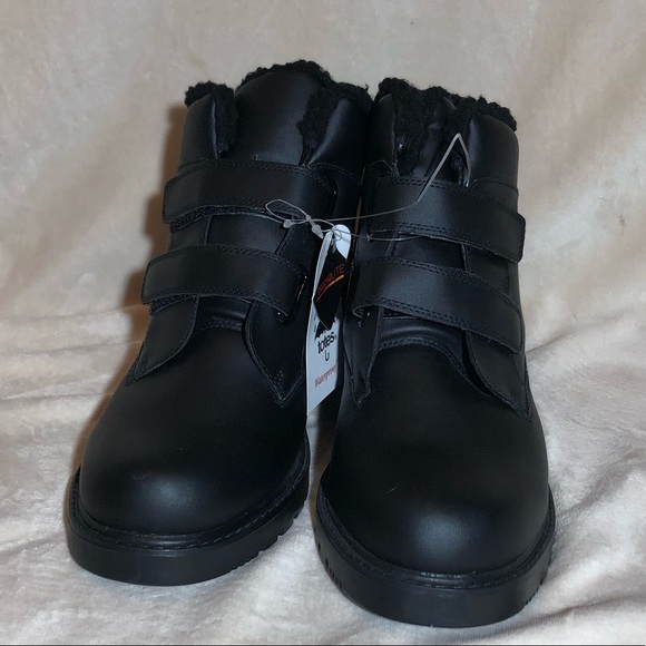 totes Shoes Totes Mens Harold Dual Closure Ankle Boot